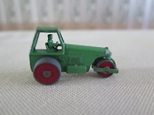 Vintage Budgie Toy Model 26 Green Tractor Diecast Diesel Road Roller Vehicle picture