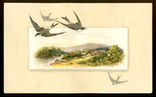 1886 L. PRANG Victorian T. C. - FLEISCHMANN & CO., COMPRESSED YEAST - Swallows picture