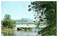 postcard Covered Bridge Elizabethton Tennessee 7234 picture