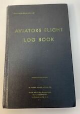 U.S. Aviator Flight Log Book  Navy 1956-1957  Naval Air Captain Howard W. Trabue picture