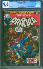 Tomb of Dracula #13 ❄️ CGC 9.6 WHITE PGs ❄️ Blade the Vampire Slayer Origin 1973 picture