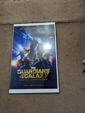 Marvel's Guardians of The Galaxy Movie Poster Wooden Plaque Wall Art 11x17 picture