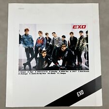 Exo K-pop Music Boy Band Hot Topic T-Shirt Store Display Poster Print picture