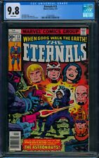 THE ETERNALS #13 ❄️ CGC 9.8 WHITE PGs ❄️ Gilgamesh Jack Kirby Marvel Comic 1977 picture