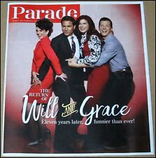 9/24/2017 Parade Newspaper Magazine Will & Grace Eric McCormack Debra Messing picture