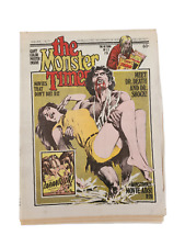 The Monster Times #19 1973 Newspaper of Horror Sci-Fi Fantasy Giant Poster picture
