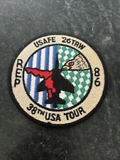 26TH TRW TACTICAL RECONNAISSANCE WING 38TH USA TOUR 1986 RF-4C PHANTOM PATCH picture