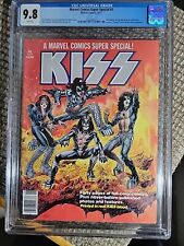 1977 KISS Marvel Comic #1 graded CGC 9.8 picture