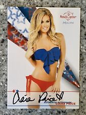 2014 Bench Warmer Ciara Price July 4th Autograph Set #3 picture
