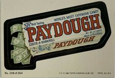 Vintage Topps Pay Dough Worlds Most Expensive Candy Non Sport Trading Cards picture