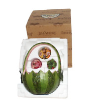 Jim Shore Taste of Summers Goodness Watermelon Basket With 5 Fruit picture