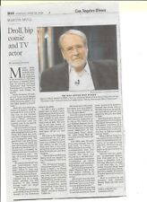 Martin Mull obituaries-LA Times, Riverside Press June 30, 2024-Comic & Actor picture