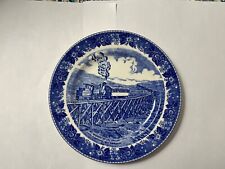 Mt. Washington Cog Railway Plate Staffordshire England 7 in Railroad Collectible picture