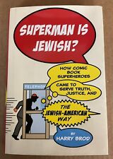 SUPERMAN IS JEWISH? HC (2012) Free Press; Harry Brod; 1st Print; Excellent picture