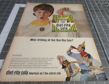 1965 Diet-Rite Cola Ad Who's Drinking all that Diet-Rite Cola?  Everybody picture