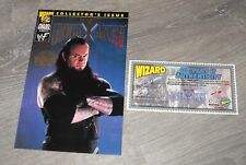 UNDERTAKER # 1/2 CHAOS Comics WIZARD VARIANT with COA WWF WWE WRESTLING picture