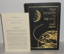 Easton Press FROM EARTH TO THE MOON Jules Verne 1970 Collector's Edition SCI-FI picture