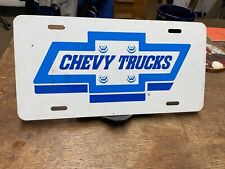 Novelty License Plate Chevrolet Chevy Trucks Metal / Tin picture