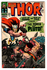 THOR #128 Marvel Comics 1966 Jack Kirby Art Thor & Hercules VG picture