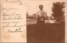 Real Photo Postcard Town View of Nashville, Indiana~2273 picture