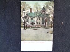 2VINTAGE POSTCRDS ST. JOHN CHURCH AND ATTLEBORO HIGH SCHOOL 1915 ATTLEBORO MASS. picture