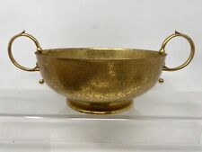 Louis Comfort Tiffany Furnaces Inc. Favrile Bronze Bowl 407 Handles Antique LCT picture