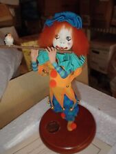  Hallmark Innocent Wonders DINKY TOOT Clown Figurine 1991 By Thomas Blackshear picture