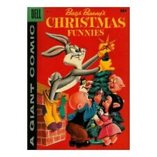 Dell Giant Comics: Bugs Bunny's Christmas Funnies #8 in VG minus. [i/ picture