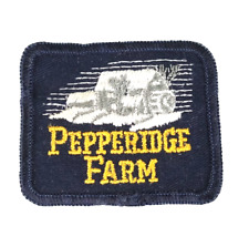 Vintage Advertising PEPPERIDGE FARM Embroidered Uniform Work Shirt Hat Patch picture