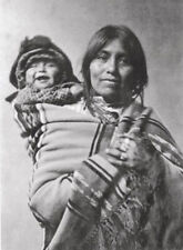 Photo of Jemez Pueblo mother with the laughing papoose Early 1900s 8.5x11 picture