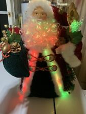 fiber optic Santa Claus picture