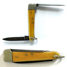 Antique German Pocket Knife Vom Cleff & Co. Germany Schmidt & Peters New York picture