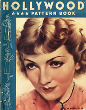 1930s Hollywood Spring 1938 Quarterly Pattern Book Magazine 48 pg Ebook on CD picture