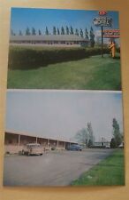 Twin Popular Motel Cedar Rapids Iowa Vintage Postcard picture