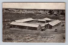 Camp Dix NJ-New Jersey, Division Headquarters, US Military, Vintage Postcard picture