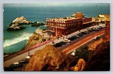 Seal Rocks Cliff House Restaurant San Francisco California Chrome Postcard picture