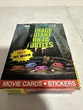 Topps 1990 Teenage Mutant Ninja Turtles The Movie Trading Cards 34 Packs Sealed picture