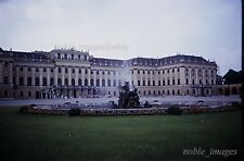1964 Schonbrunn Castle Fountain People Vienna Austria Kodachrome Color Slide picture