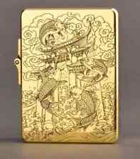 ZORRO 915s Windproof Kerosene Lighter Thickened Carved Original Copper Brass 🔥 picture