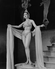 Julie Newmar Ziegfeld Follies Broadway Busty Leggy Showgirl Costume 8x10 Photo picture