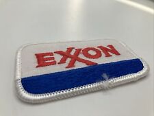 Vintage 1970’s EXXON Gas Advertising Embroidered Sew On Glue On Patch picture