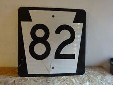 PENNSYLVANIA  US - 82  route road traffic sign picture