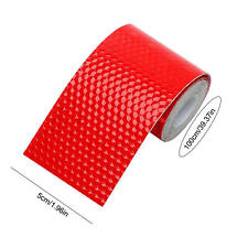 100x5cm Auto Safety Warning Sticker Car Reflective Tape Safety Car Learner picture