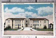 VALLEJO, California CA HIGH SCHOOL Vintage Postcard picture