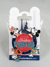 Disney Disneyland Paris DLP Pin FAB Spinner Mickey Donald Vignette Eiffel Tower picture