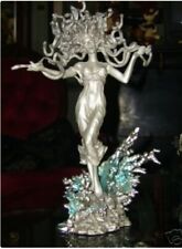 Medusa Daughter Of The Sea. By Franklin Mint. Sculpture, Solid Pewter, New, RARE picture