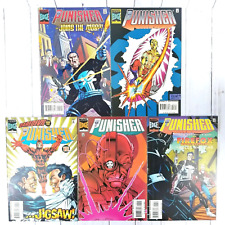 The Punisher #2-6 Vintage Comic Book Lot Marvel Comics 1995 Jigsaw Daredevil VF+ picture