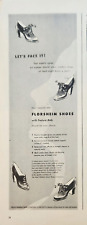1947 Florsheim Shoes Vintage ad lets face it picture