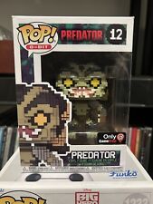 Funko Pop Predator 8-bit #12 Movies GameStop Exclusive With Protector picture