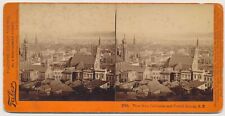 SAN FRANCISCO SV - Panorama from California St - Taber 1880s picture